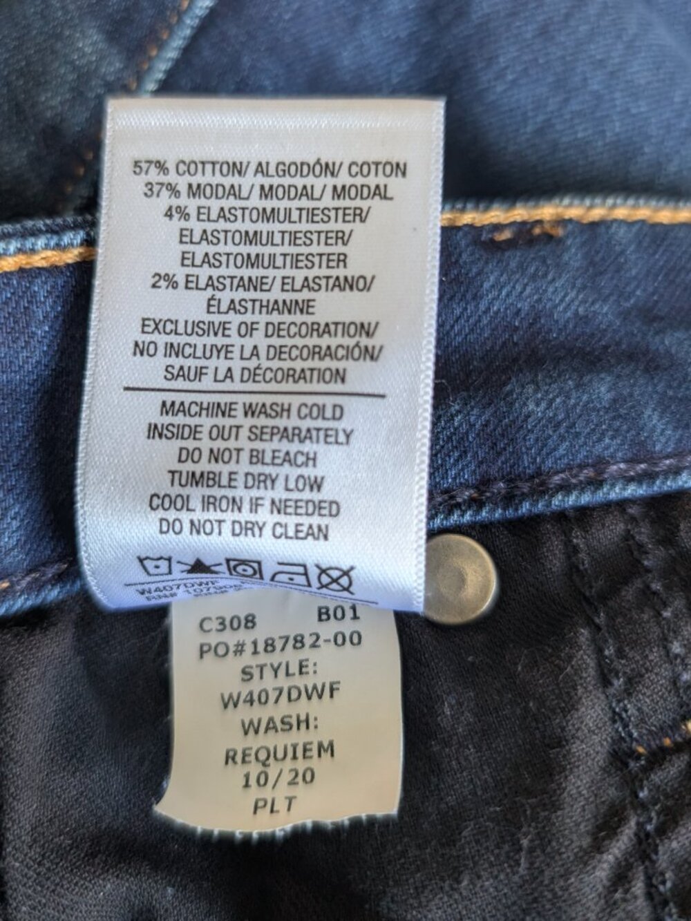 HUDSON JEANS Krista Super Kinny Size 25 - Picture 5 of 13